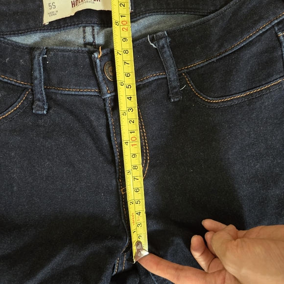 Hollister dark blue low rise skinny jeans size 5S - Picture 9 of 9